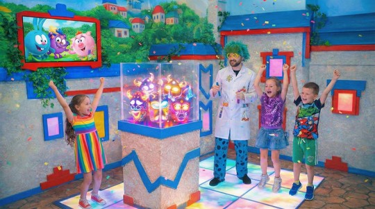 Квест «Смешарики: сквозь вселенные»