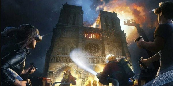 Квест «VR Notre-Dame on Fire»