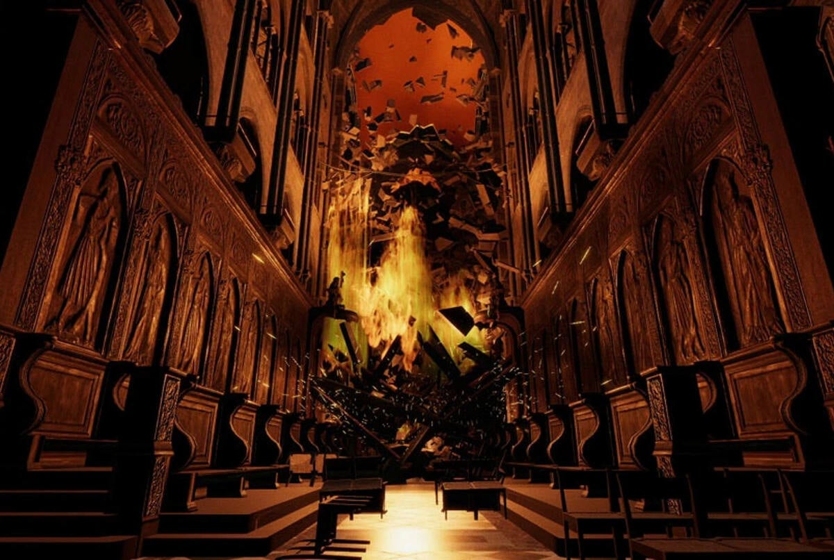 Фотография квеста «VR Notre-Dame on Fire»