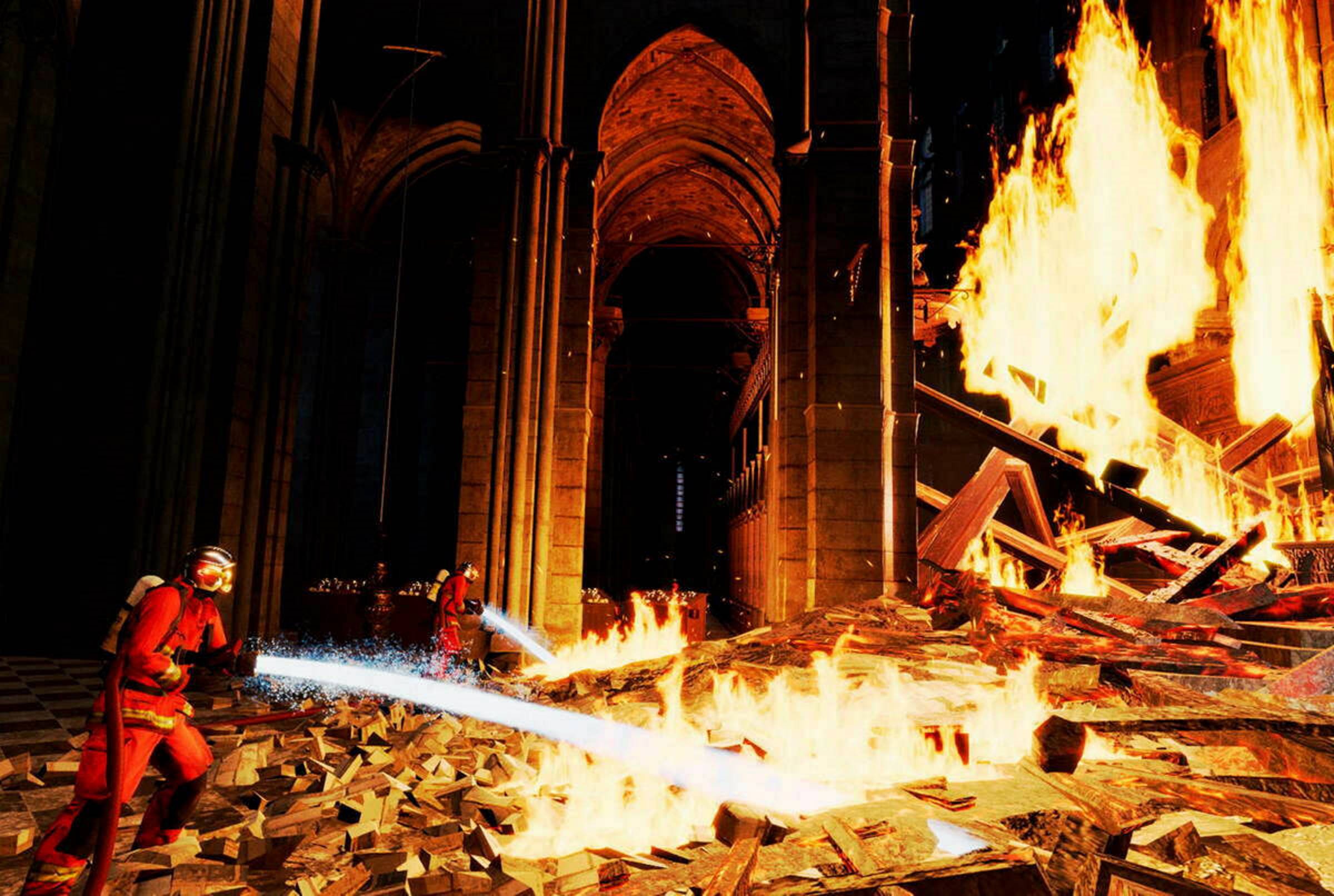 Фотография квеста «VR Notre-Dame on Fire»
