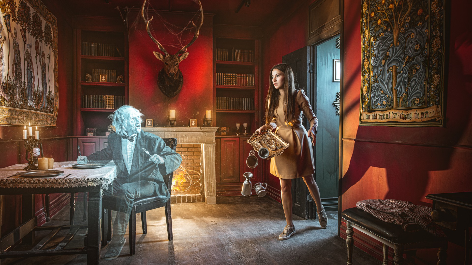 Квест «Особняк с привидениями»